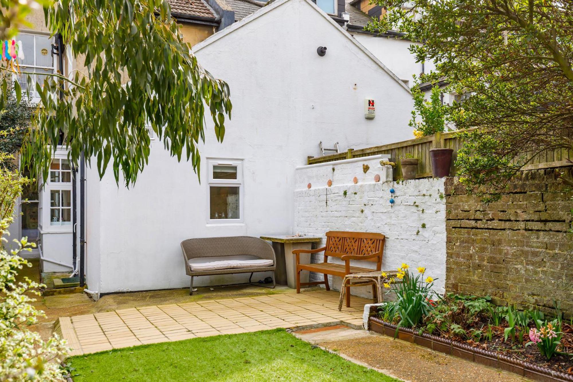 Central Hove Flat W Large Garden 외부 사진