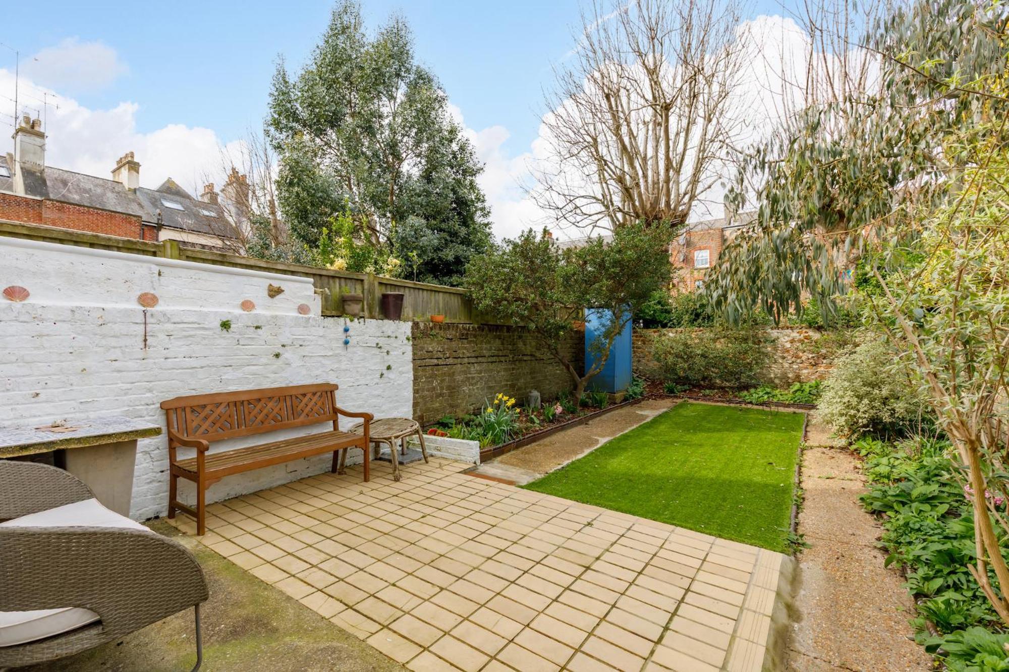 Central Hove Flat W Large Garden 외부 사진