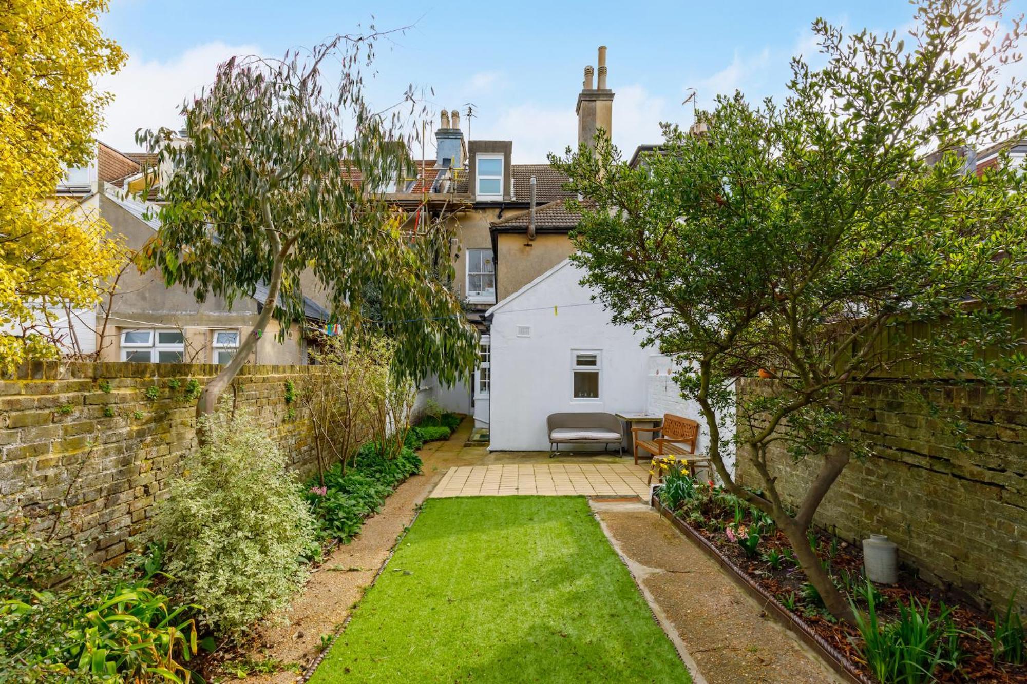 Central Hove Flat W Large Garden 외부 사진